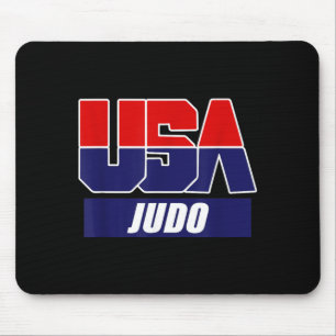Mousepad Artes Marciais de Judô 2024 Equipe EUA