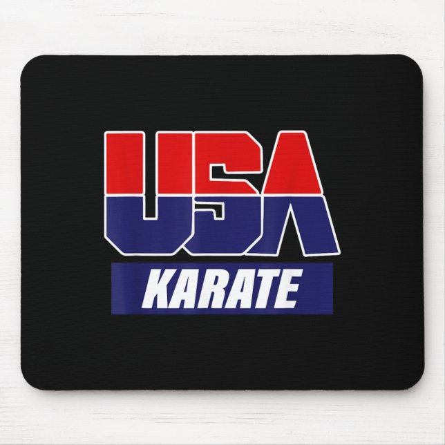 Mousepad Artes Marciais de Karatê 2021 EUA Equipe (Frente)
