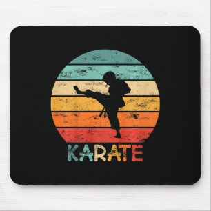 Mousepad Artes Marciais de Karatê Infantil Motivo Grunge Um