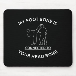 Mousepad Artes Marciais de Taekwondo de Caratê Kickboxing E