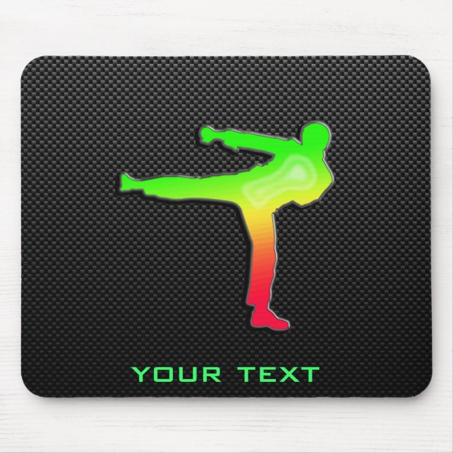 Mousepad Artes marciais lustrosas (Frente)