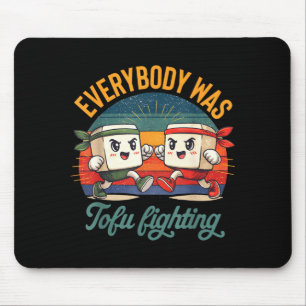 Mousepad Artes Marciais MMA Comida Trocadilho Amante de Tof