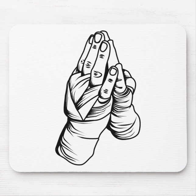 Mousepad Artes Marciais Muay Thai Boxe Esporte  (Frente)