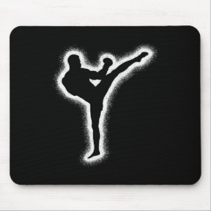 Mousepad Artes Marciais Muay Thai Kickboxer Crianças Menino