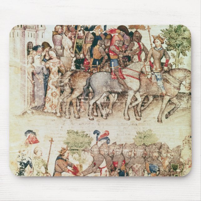 Mousepad Arthur e seus cavaleiros que expor no (Frente)