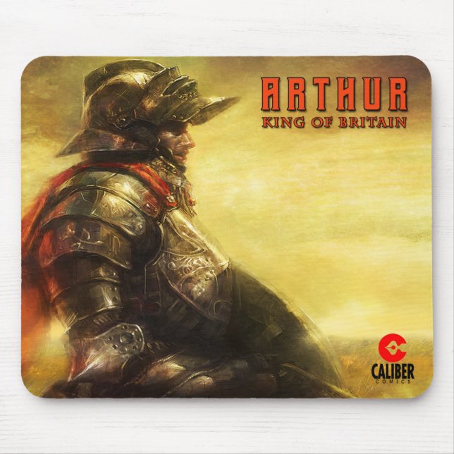 Mousepad Arthur: Pão de rato do Rei da Grã-Bretanha (Frente)