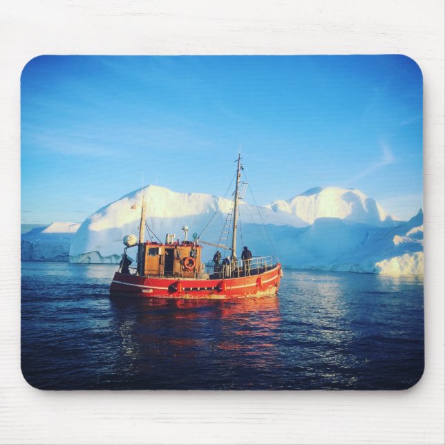 mousepad ártico da pesca (Frente)