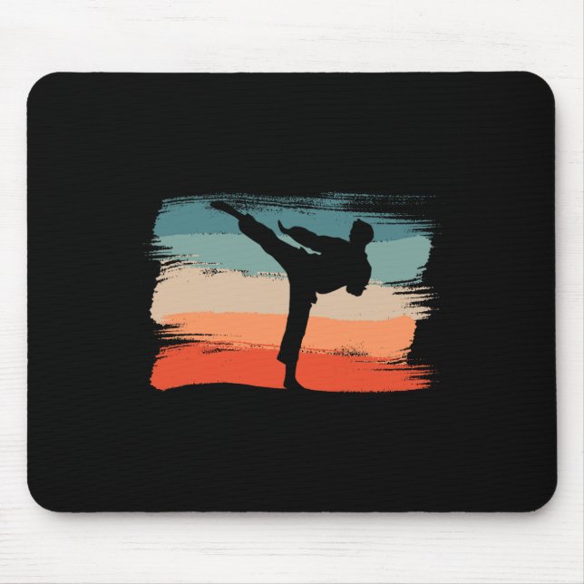 Mousepad Artigo de Fã de Karatê Acessórios de Artes Marciai (Frente)