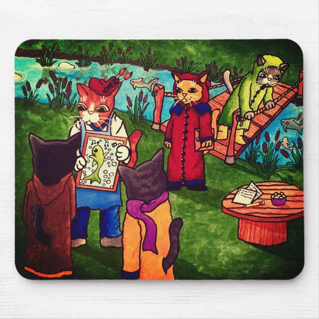 Mousepad Artista Cat (Frente)