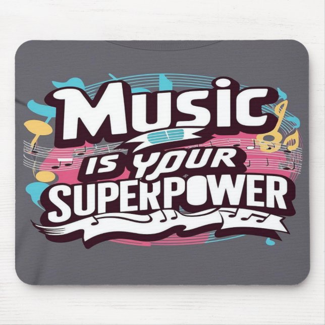 Mousepad Artista de áudio (Frente)