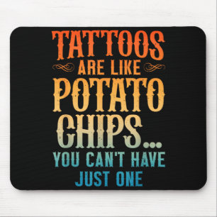 Mousepad Artista de Tatuagem Legal Arte Para Homens Mulhere