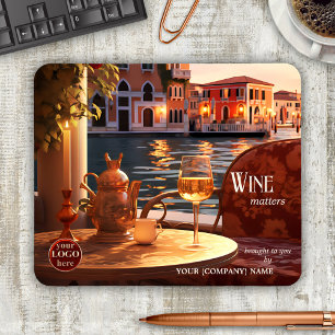 Mousepad Artística do vinho italiano