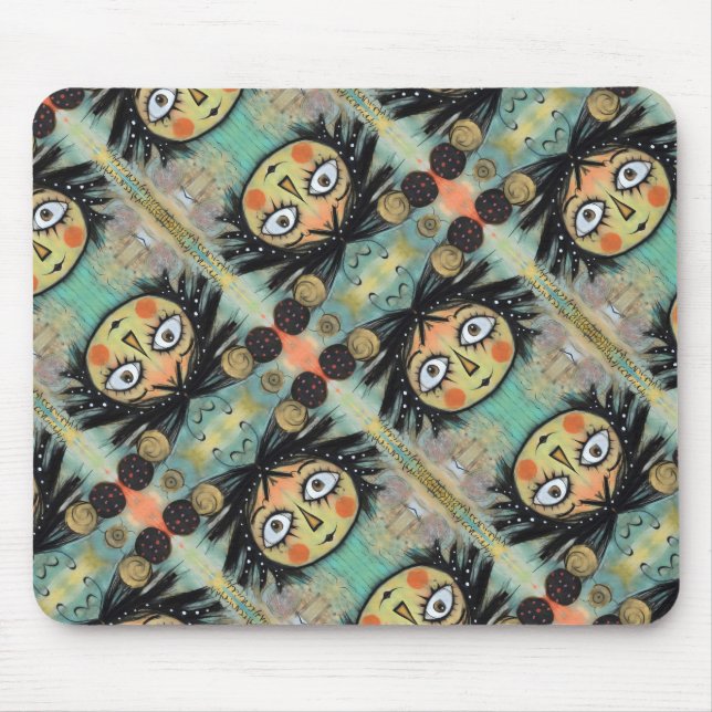 Mousepad ArtLady 14 Encantada e angustiada (Frente)