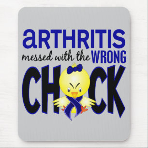 Mousepad Artrite sujada com o pintinho errado