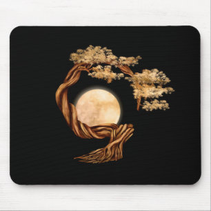 Mousepad Árvore Bonsai do Círculo Zen