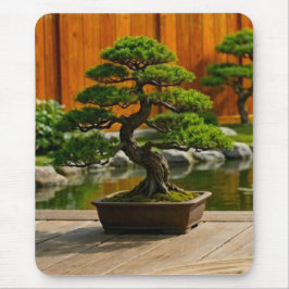 Mousepad Árvore Bonsai do Dragão do Equilíbrio