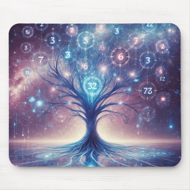 Mousepad Árvore Cósmica da Vida (Frente)