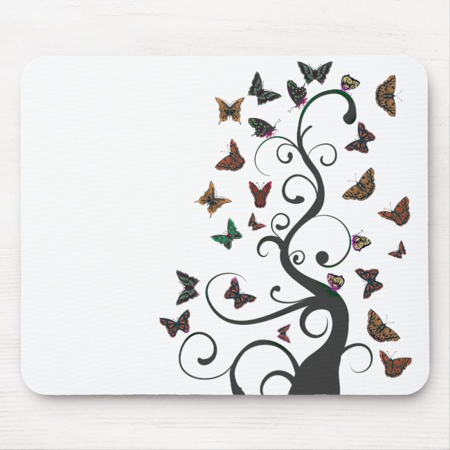 Mousepad Árvore da borboleta (Frente)