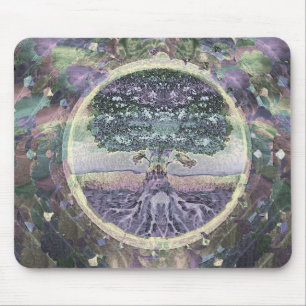 Mousepad Árvore da saúde e da prosperidade da vida