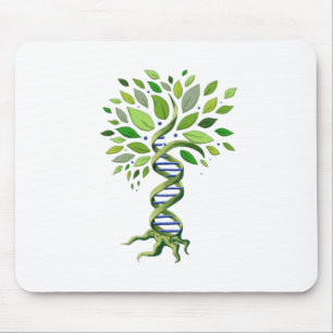 Mousepad Árvore da Vida DNA Genética Ambiente Biológico