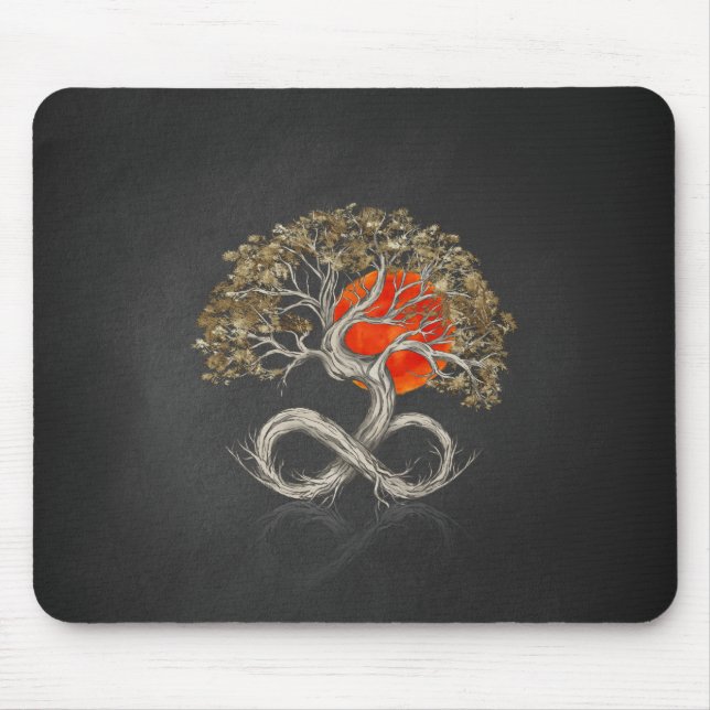 Mousepad Árvore da Vida - Infinidade nascer do Sol (Frente)