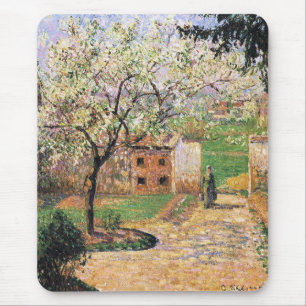 Mousepad Árvore de Ameixa em Flor, Eragny Camille Pissarro