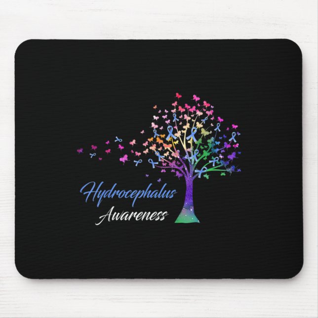 Mousepad Árvore de Consciência Fita Ama Esperança (Frente)