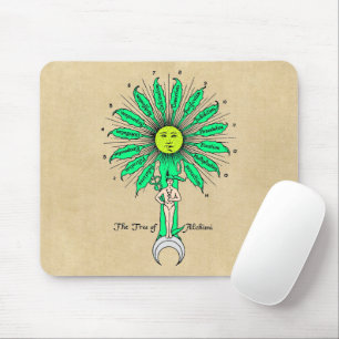 Mousepad Árvore de Hermes da alquimia