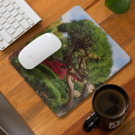 Mousepad Árvore de Mapeamento Japonês Preto e Vermelho