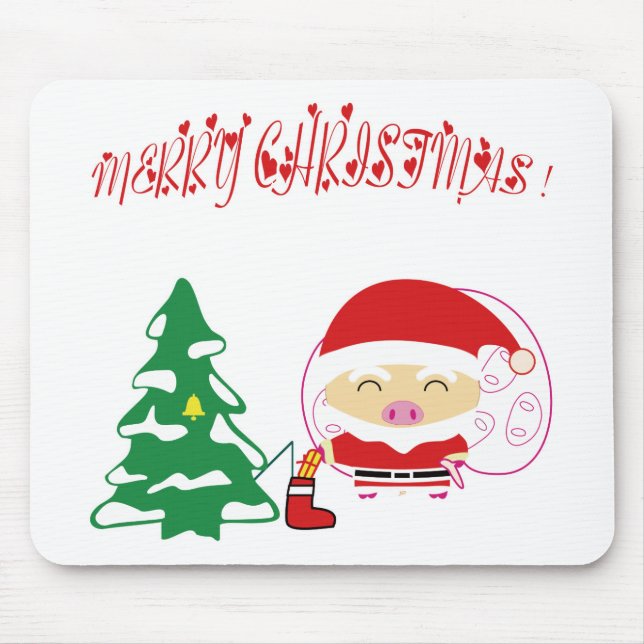 Mousepad Árvore de Natal (Frente)
