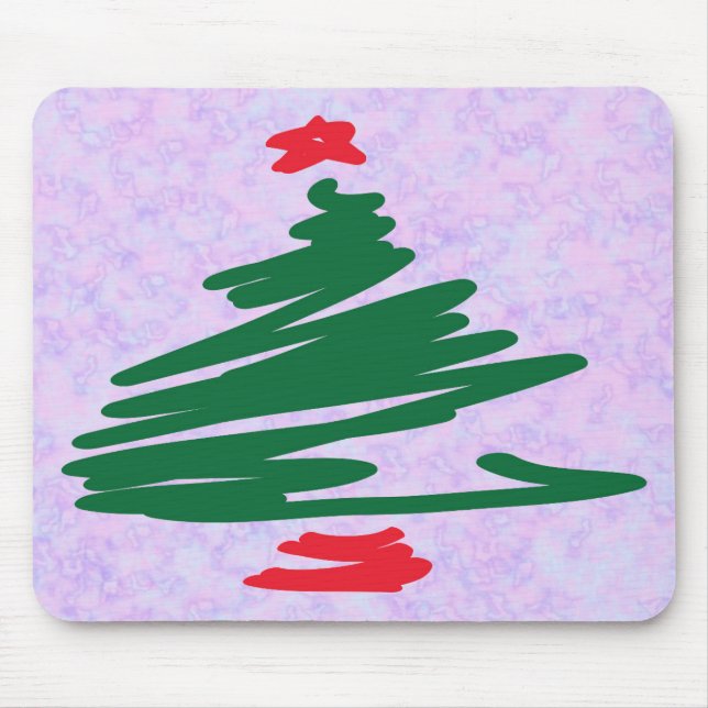 Mousepad Árvore de Natal (Frente)