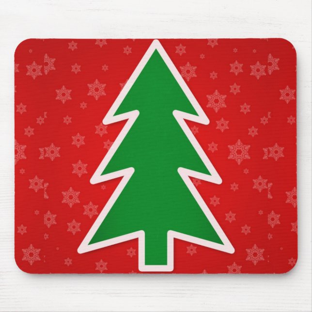 Mousepad Árvore de Natal (Frente)