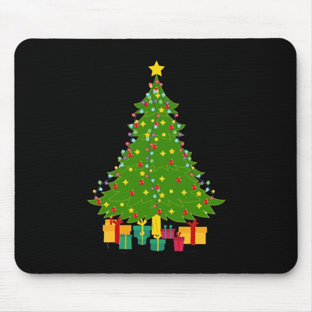 Mousepad Árvore de Natal (Frente)