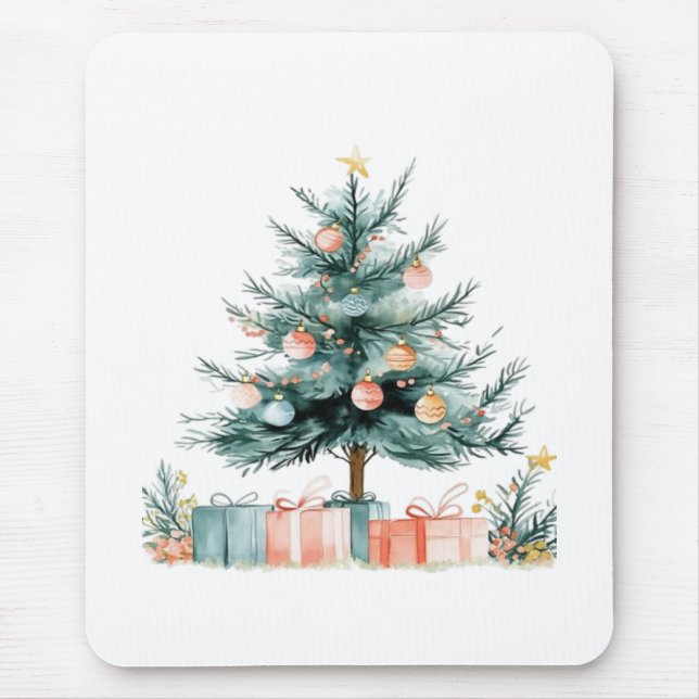 Mousepad árvore de Natal  (Frente)