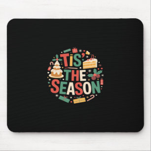Mousepad Árvore de Natal Fofo - É a Estação