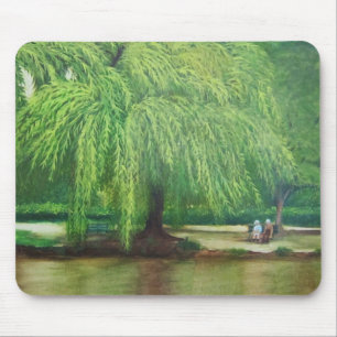 Mousepad árvore de salgueiro weeping