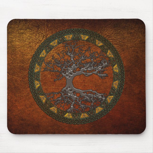 Mousepad Árvore de vida celta (Frente)