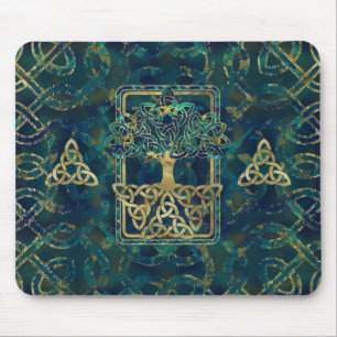 Mousepad Árvore de vida - Yggdrasil com símbolos de