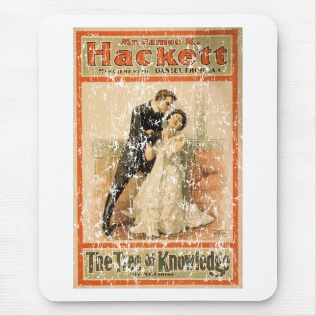 Mousepad Árvore do conhecimento 1898 - angustiado (Frente)