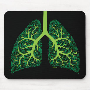 Mousepad Árvore do pulmão