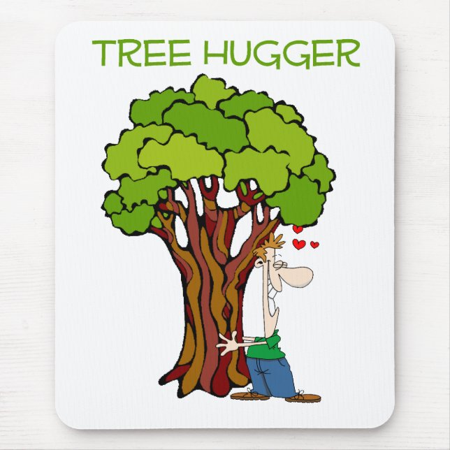 Mousepad Árvore Hugger - Cara (Frente)