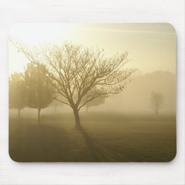Mousepad Árvore Névoa Dourada (Frente)