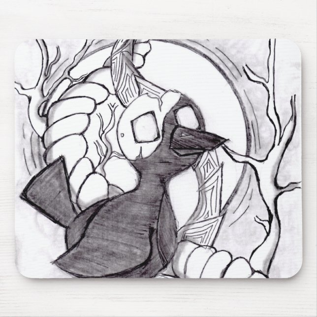 Mousepad árvore sombra (Frente)