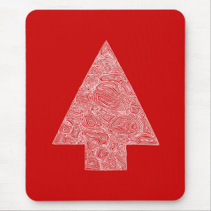 Mousepad Árvore vermelha