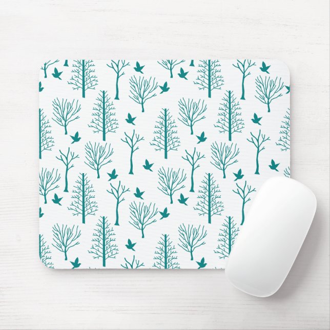 Mousepad Árvores de inverno (Com mouse)