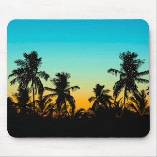 Mousepad Árvores de Palma Artísticas Praia Feriados Solares