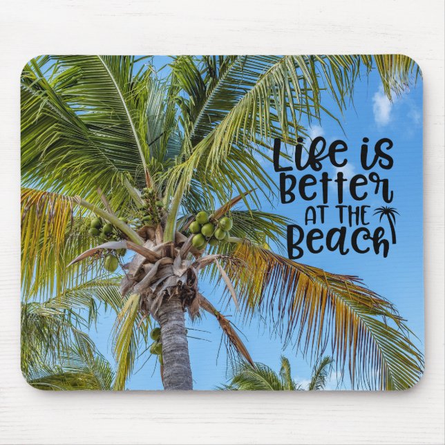 Mousepad Árvores de Palma em Sway (Frente)