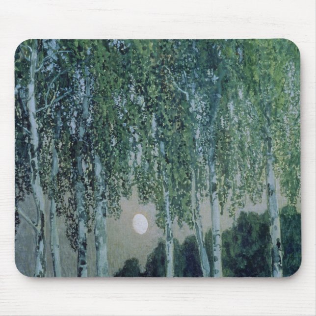 Mousepad Árvores de vidoeiro (Frente)