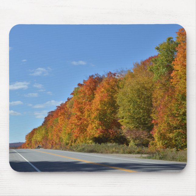 Mousepad Árvores do outono (Frente)