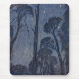 Mousepad Árvores em Twilight (por Edward Robert Hughes)